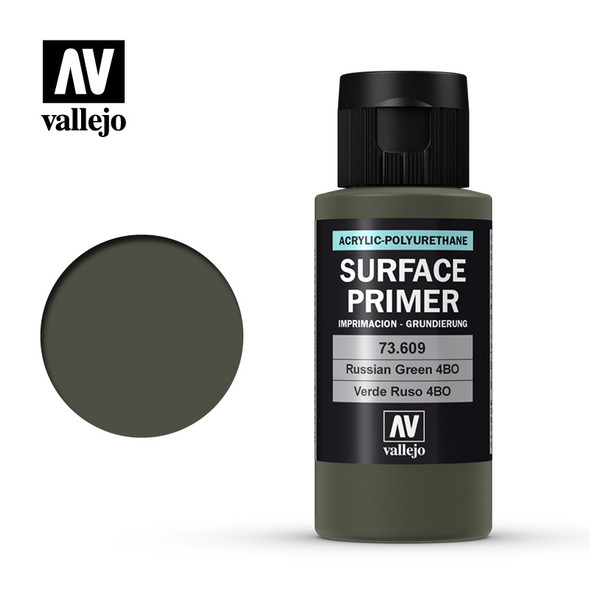 VLJ73609 - Vallejo Surface Primer Russian Green 4BO - 60ml - Acrylic