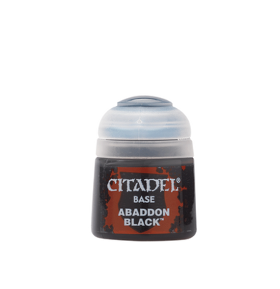 CIT21-25 - Citadel Base Abaddon Black - 12ml -Acrylic