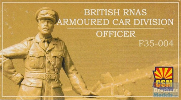 CSMF35004 - Copper State Models 1/35 British RNAS Armoured Car Division Officer