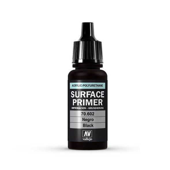 VLJ70602 - Vallejo Primer 17ml - Black