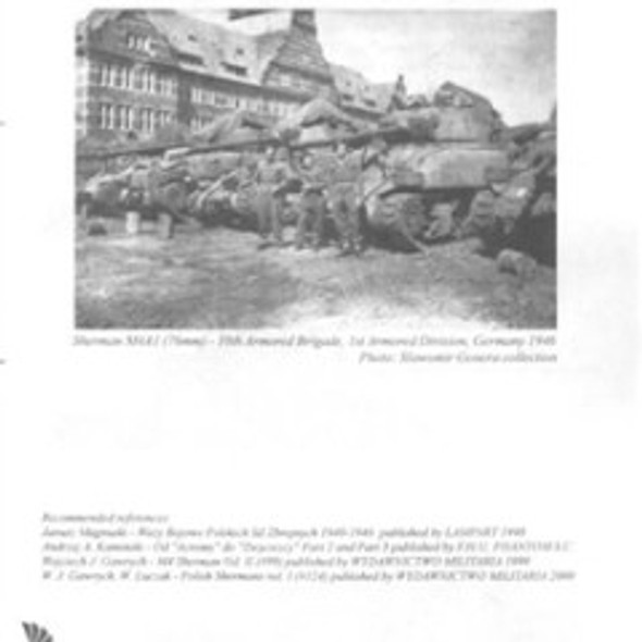 HUSD35024 - Hussar Productions 1/35 Polish Shermans Part 2 Decal Sheet