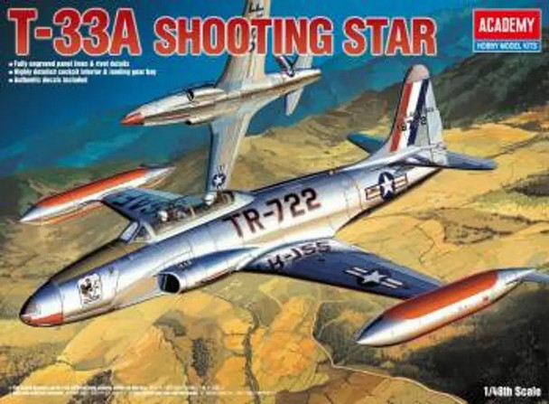 ACA12284 - Academy - 1/48 T-33A Shooting Star