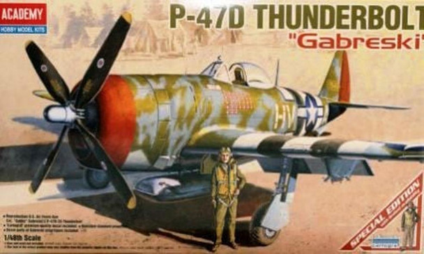 ACA12222 - Academy - 1/48 P-47D Thunderbolt 'Gabreski'