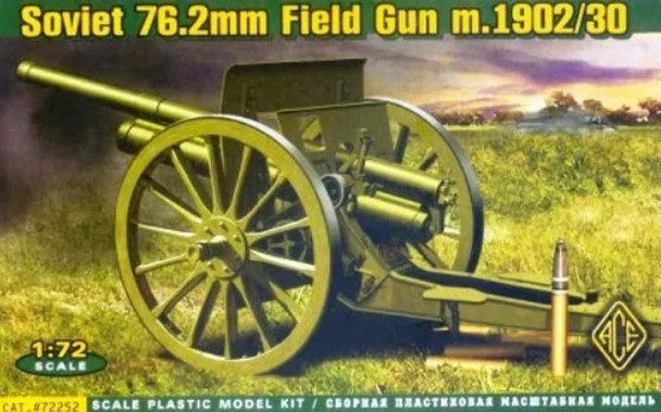 ACE72252 - ACE - 1/72 Soviet 76.2mm Field Gun M.1902/30