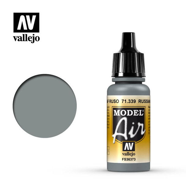 VLJ71339 - Vallejo - Model Air: Russian Air Force Grey #3 - 17mL Bottle  - Acrylic / Water Based - Flat