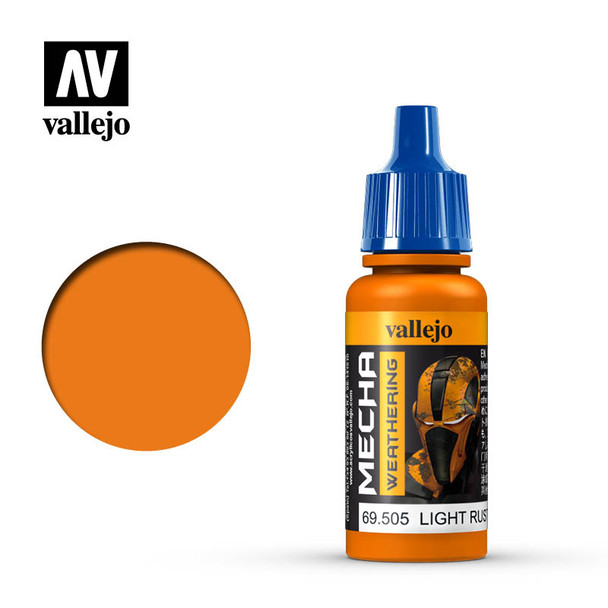 VLJ69505 - Vallejo - Mecha Color: Light Rust Wash - 17mL Bottle - Acryl ic / Water Based - Flat