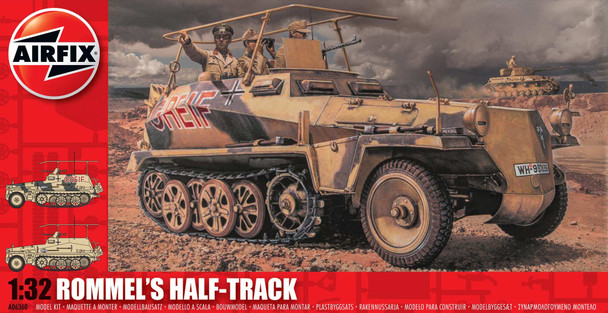 AIRA06360 - Airfix - 1/32 Rommel's Half Track SdKfz.251/3 (Discontinued)