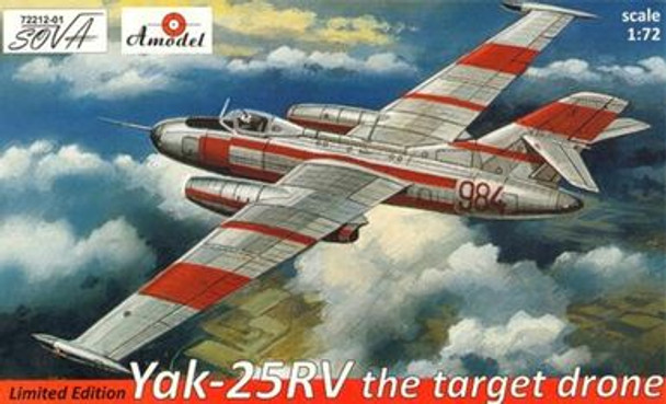 AMO72212-01 - Amodel - 1/72 Yak-25RV Target Drone