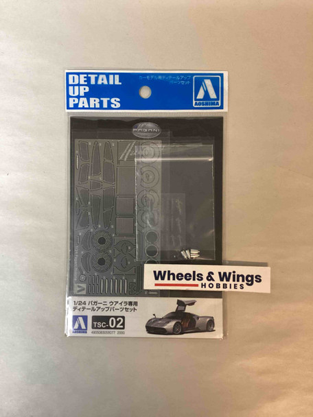 AOS058077 - Aoshima - 1/24 Pagani Huayra Detail Parts
