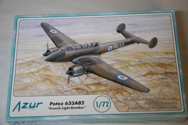 AZUA085 - AZUR Models - 1/72 Potez 633AB2