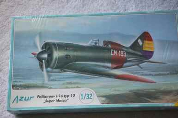 AZU046 - AZUR Models - 1/32 Polikarpov I-16 typ 10