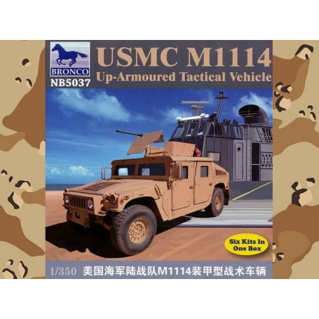 BRONB5037 - Bronco - 1/350 USMC Humvee