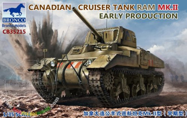 BROCB35215 - Bronco - 1/35 Canadian Ram Mk.II Cruiser Tank