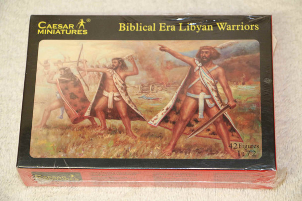 CMF022 - Caesar Miniatures - 1/72 Libyan Warriors Biblical Era
