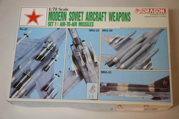 DRA2504 - Dragon - 1/72 Weapons Sovit Air set 1  air to air missiles