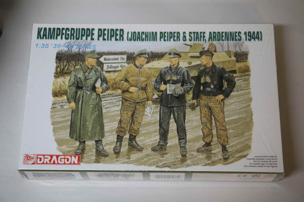 DRA6088 - Dragon - 1/35 Kampfgruppe Peiper Ardennes 1944 (Joachim Peiper & Staff; Ardennes 1944)