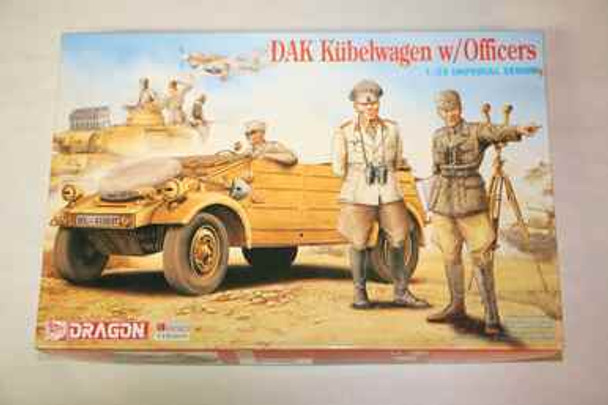 DRA9042 - Dragon - 1/35 DAK Kubelwagen w/Officers
