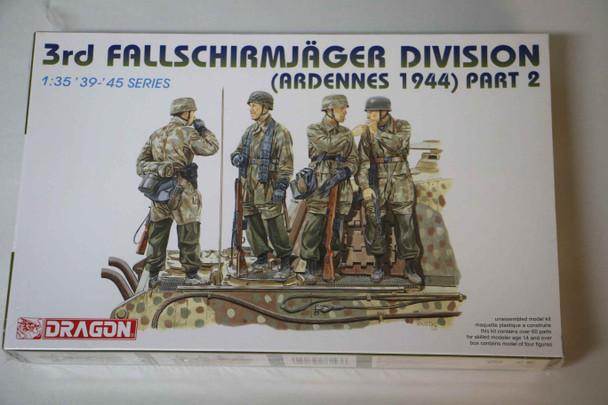 DRA6143 - Dragon - 1/35 3rd Fallschirmjager Div. Ardennes (Ardennes 1944) Part 2