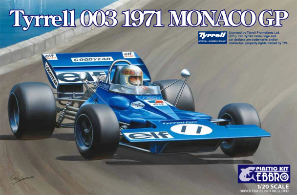EBBRO - 1/20 Tyrrell F1 003 1971