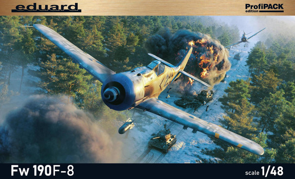 EDU82139 - Eduard 1/48 Fw 190F-8 ProfiPACK