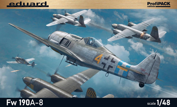 EDU82147 - Eduard - 1/48 Fw 190A-8 ProfiPACK