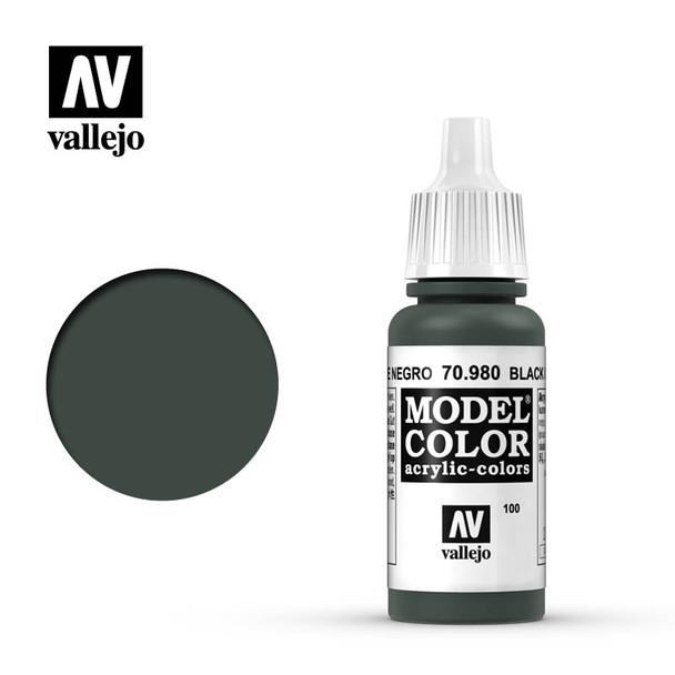 VLJ70980 - Vallejo Model Color Black Green - 17ml - Acrylic