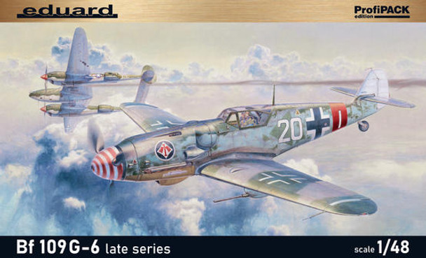 Eduard 1/48 Bf 109G-6 Late Series ProfiPACK