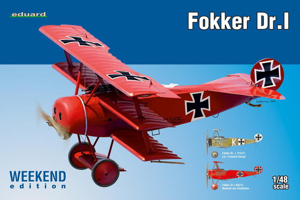 EDU8492 - Eduard - 1/48 Fokker Dr.I Weekend Edition