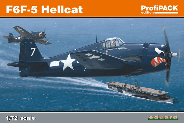 EDU7077 - Eduard - 1/72 F6F-5 Hellcat ProfiPACK