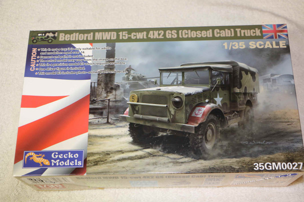 GEC35GM0027 - Gecko Models - 1/35 Bedford MWD 15-cwt 4x2 GS Closed Cab Truck