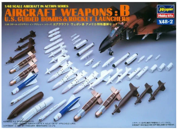 HAS36002 - Hasegawa 1/48 Aircraft Weapons B