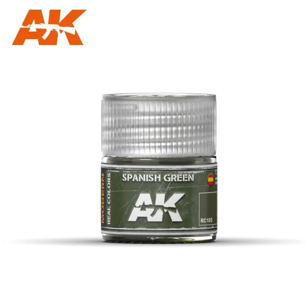 AKIRC105 - AK Interactive Real Color Spanish Green 10ml