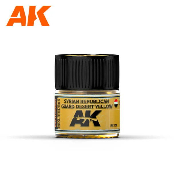 AKIRC102 - AK Interactive Real Color Syrian Republican Gaurd Desert Yellow 10ml