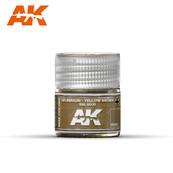 AKIRC063 - AK Interactive Real Color Yellow Brown Ral 8000 10ml