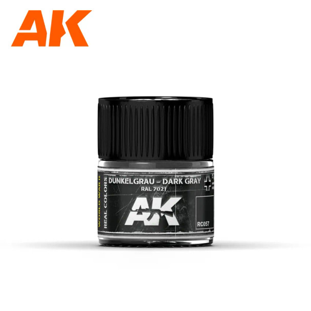 AKIRC057 - AK Interactive Real Color Dark Gray Ral 7021 10ml