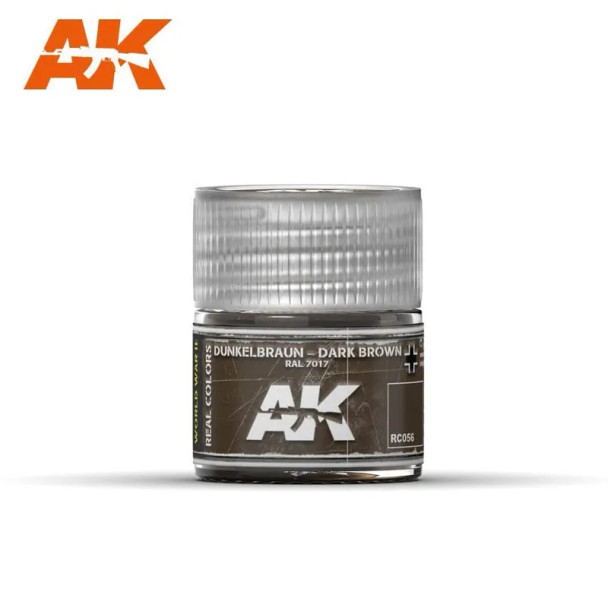 AKIRC056 - AK Interactive Real Color Dark Brown Ral 7017 10ml