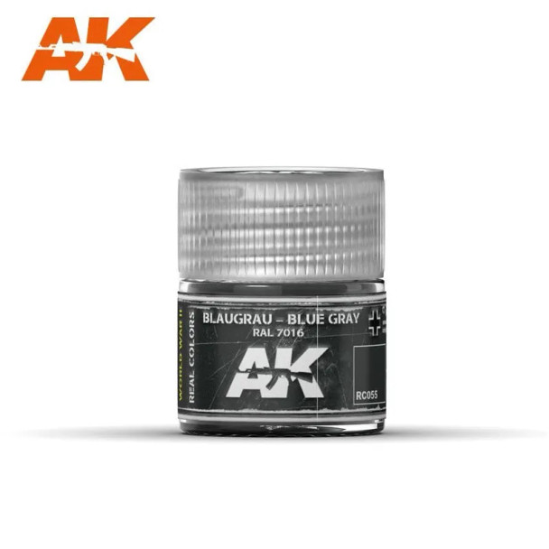 AKIRC055 - AK Interactive Real Color Blue Grey Ral 7016 10ml