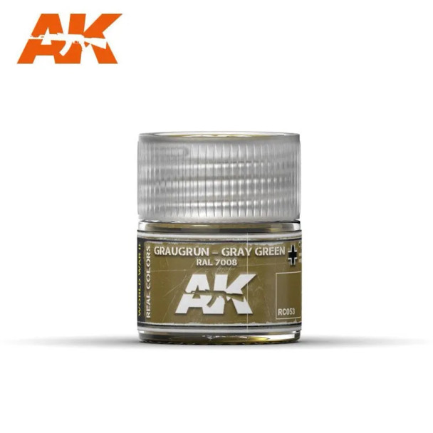 AKIRC053 - AK Interactive Real Color Grey Green Ral 7008 10ml