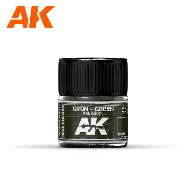 AKIRC049 - AK Interactive Real Color Green Ral 6007 10ml