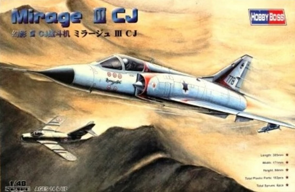 HBB80316 - Hobbyboss - 1/48 Mirage IIICJ