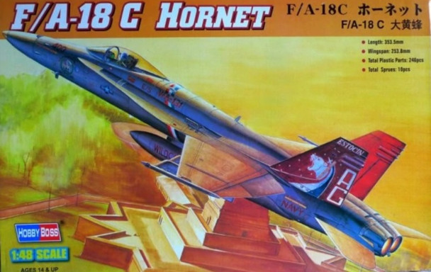 HBB80321 - Hobbyboss - 1/48 F/A-18C Hornet