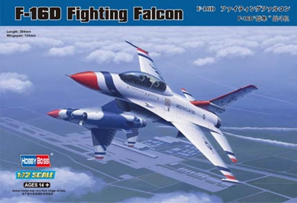 HBB80275 - Hobbyboss - 1/72 F-16D Fighting Falcon