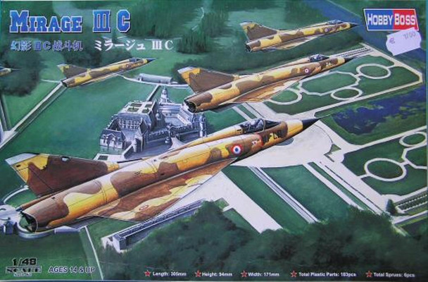 HBB80315 - Hobbyboss - 1/48 Mirage III C