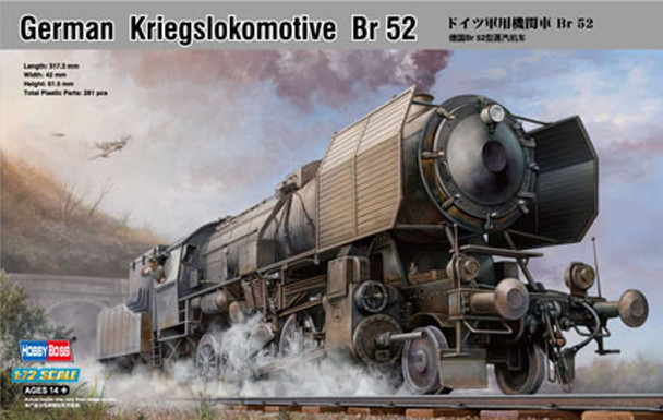 HBB82901 - Hobbyboss - 1/72 German Kriegslokomotive Br 52