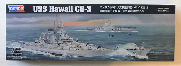 HBB86515 - Hobbyboss 1/350 USS Hawaii CB-3
