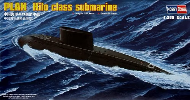 HBB83501 - Hobbyboss 1/350 PLAN Kilo Class Submarine