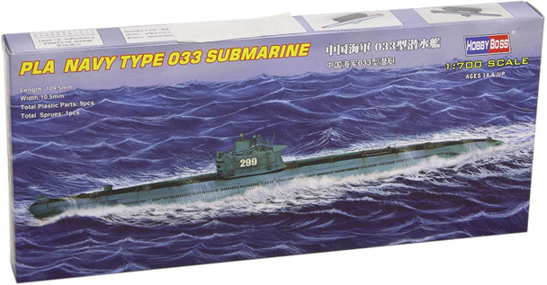 HBB87010 - Hobbyboss 1/700 PLA Navy Type 033 Submarine
