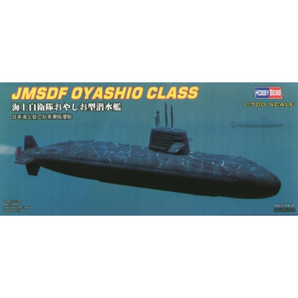 HBB87001 - Hobbyboss 1/700 JMSDF Oyashio Class Submarine