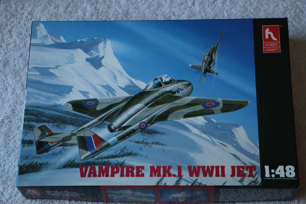 HOB1573 - Hobbycraft - 1/48 Vampire Mk.I WWII Fighter