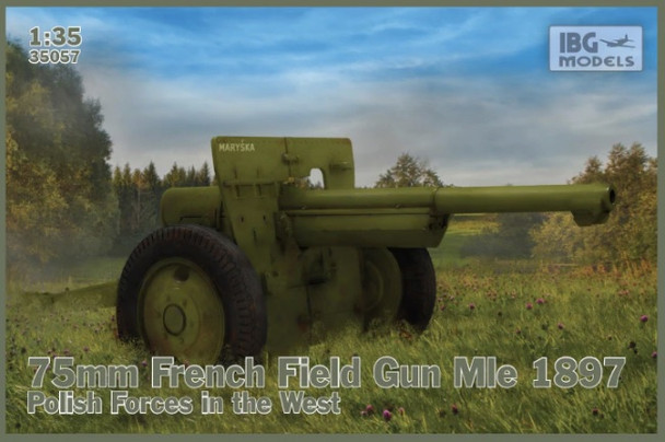 IBG35057 - IBG - 1/35 Mle 1897 French 75mm Field Gun Polish forces in the West
